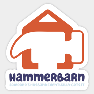 Bluey Hammerbarn Sticker